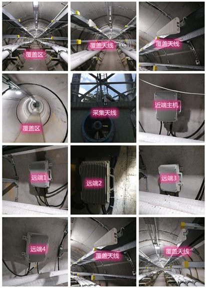  合川电力管廊覆盖天线方案案例